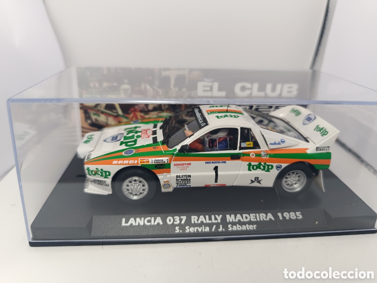 Slot Cars: FLY LANCIA 037 RALLY MADEIRA 1985 CLUB 2025 TOTIP