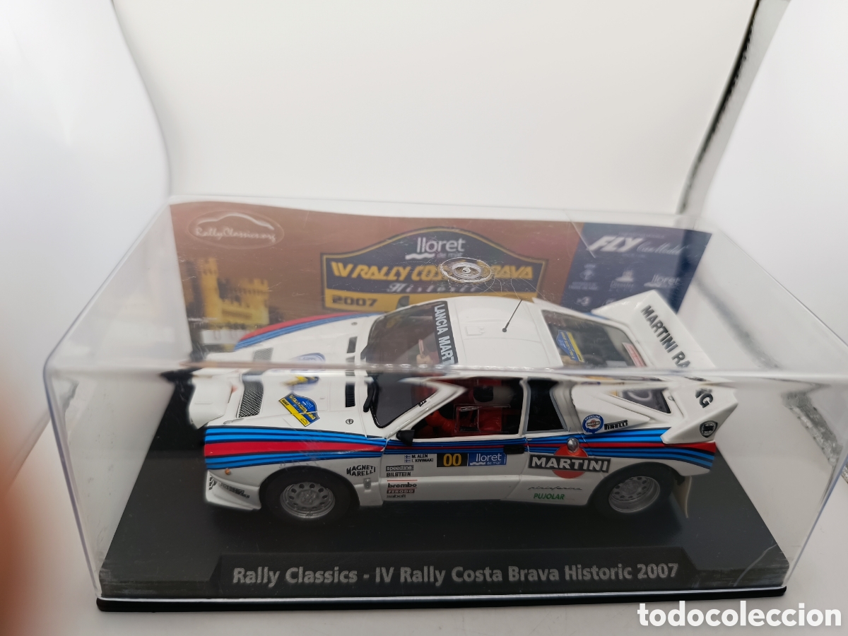 Slot Cars: FLY LANCIA 037 RALLY COSTA BRAVA HISTORIC 2007 99040