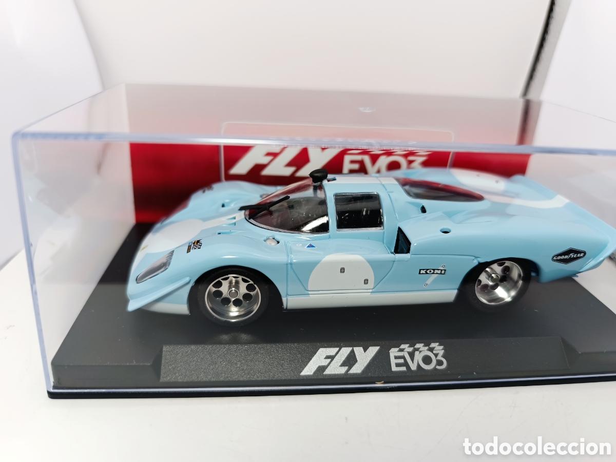 Slot Cars: FLY FERRARI 512S AZUL EVO3