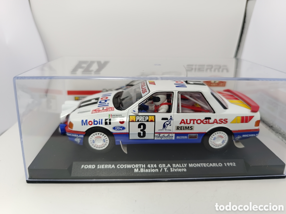 Slot Cars: FLY FORD SIERRA COSWORTH 4X4 RALLY MONTECARLO 1992