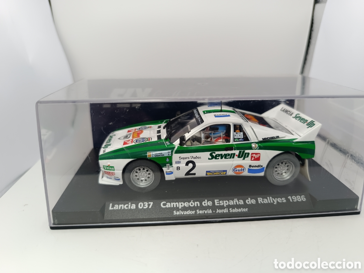 Slot Cars: FLY LANCIA 037 CAMPE&Oacute;N DE ESPA&Ntilde;A DE RALLYES 1986 88148
