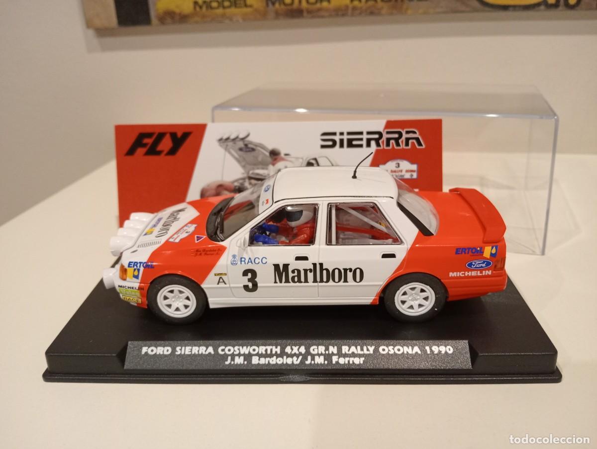 Slot Cars: FLY. Ford Sierra 4x4. Mia Bardolet. Rally Osona 1990. Marlboro. Ref. A-2107