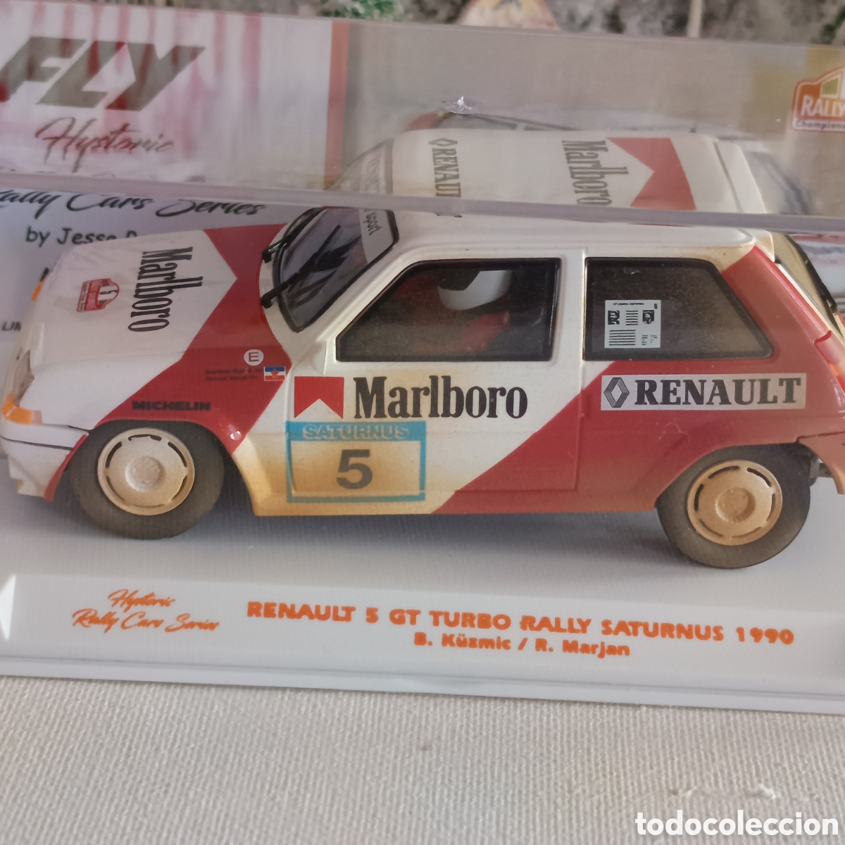 Slot Cars: RENAULT 5 GT TURBO FLY DECORACI&Oacute;N MALBORO