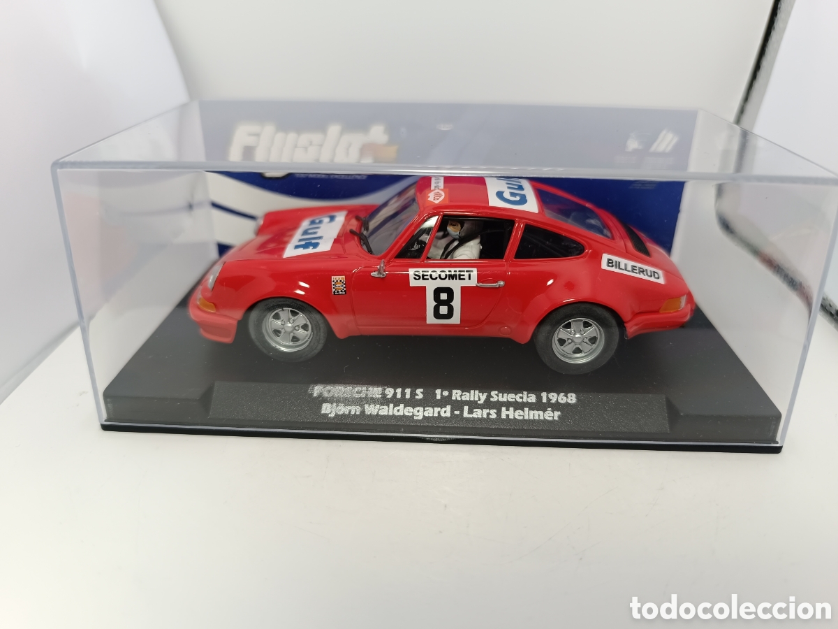 Slot Cars: FLY PORSCHE 911S 1&deg; RALLY SUECIA 1968 FLYSLOT 036108