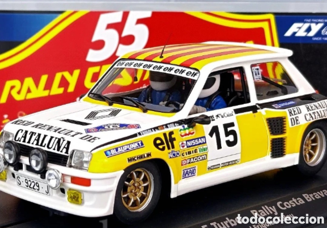 Slot Cars: RENAULT 5 TURBO FLY EDICI&Oacute;N ESPECIAL