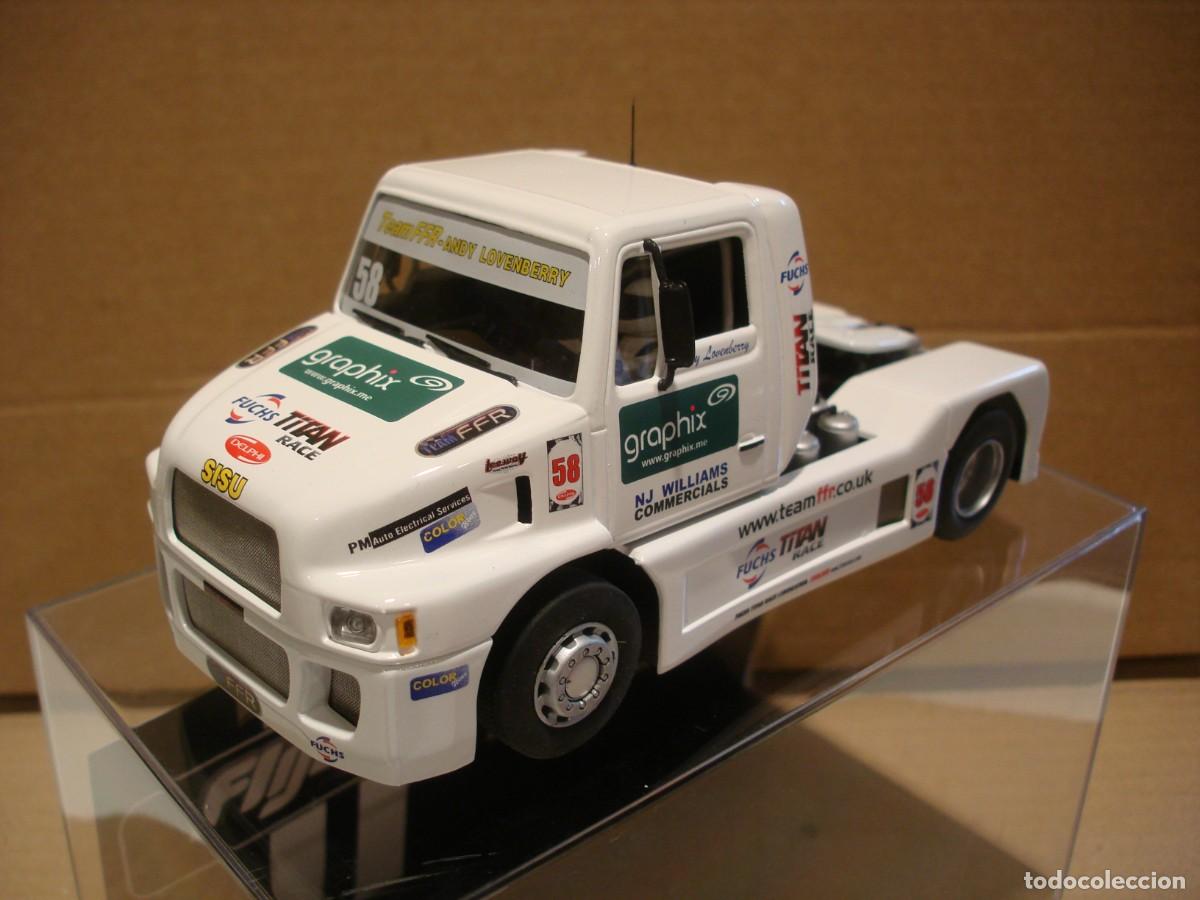 Slot Cars: FLYSLOT TRUCK SISU BRANDS HATCH REF 201101 NUEVO CON SU CAJA ORIGINAL
