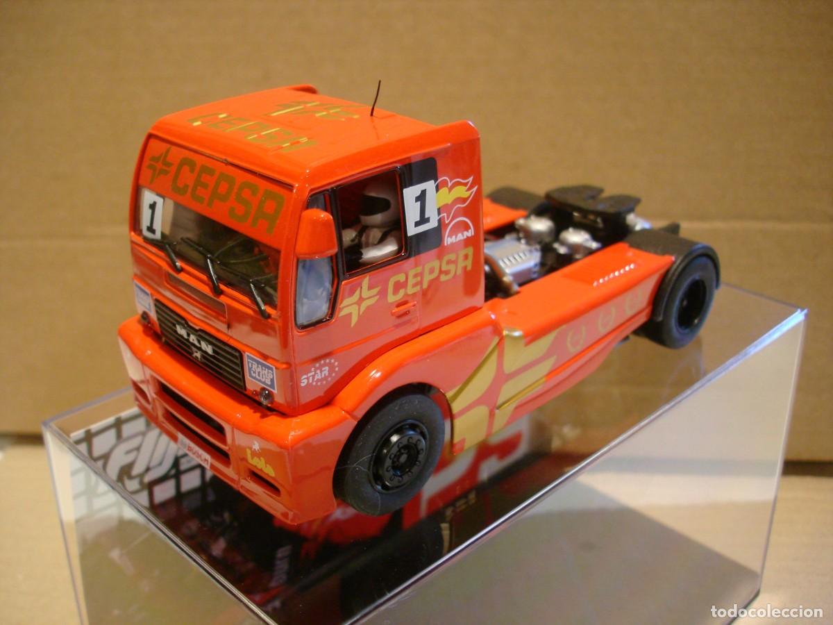 Slot Cars: FLYSLOT TRUCK MAN ANTONIO ALBACETE REF 203309 NUEVO CON SU CAJA ORIGINAL
