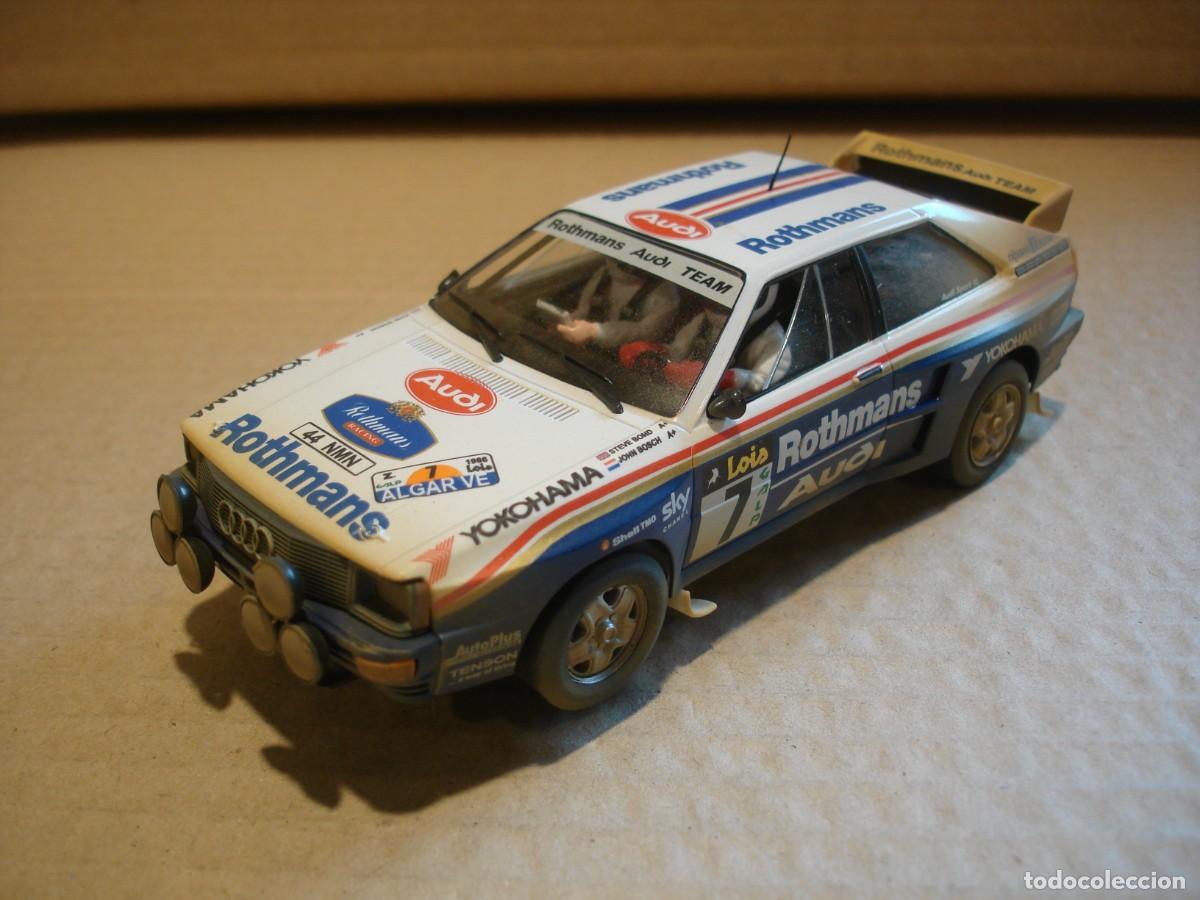 Slot Cars: FLY AUDI QUATTRO ROTHMANS REF-E2081AR NUEVO
