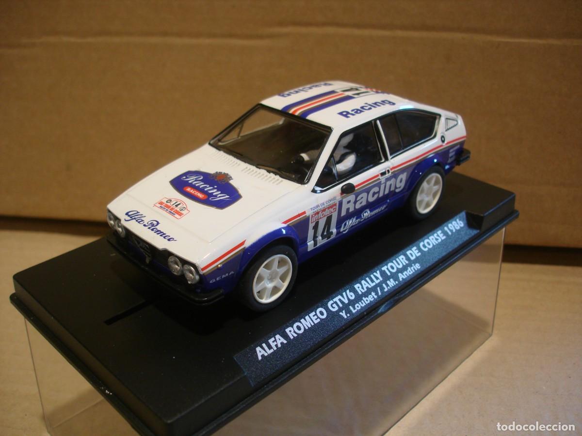 Slot Cars: FLY ALFA ROMEO GTV6 TOUR DE CORSE REF G003 NUEVO CON SU CAJA ORIGINAL
