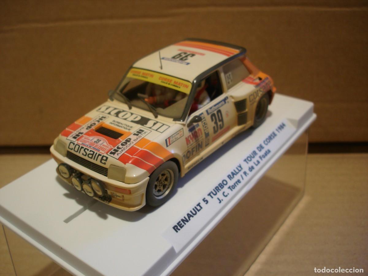 Slot Cars: FLY RENAULT 5 TURBO TOUR DE CORSE REF E2096AR NUEVO CON SU CAJA ORIGINAL