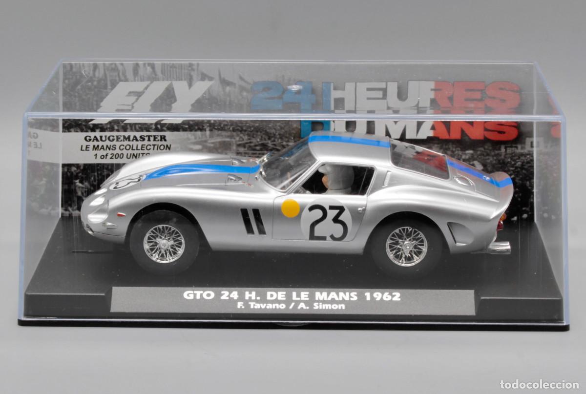 Slot Cars: Ferrari 250 GTO Le Mans 1962 Edici&oacute;n Limitada Gaugemaster (FLY)