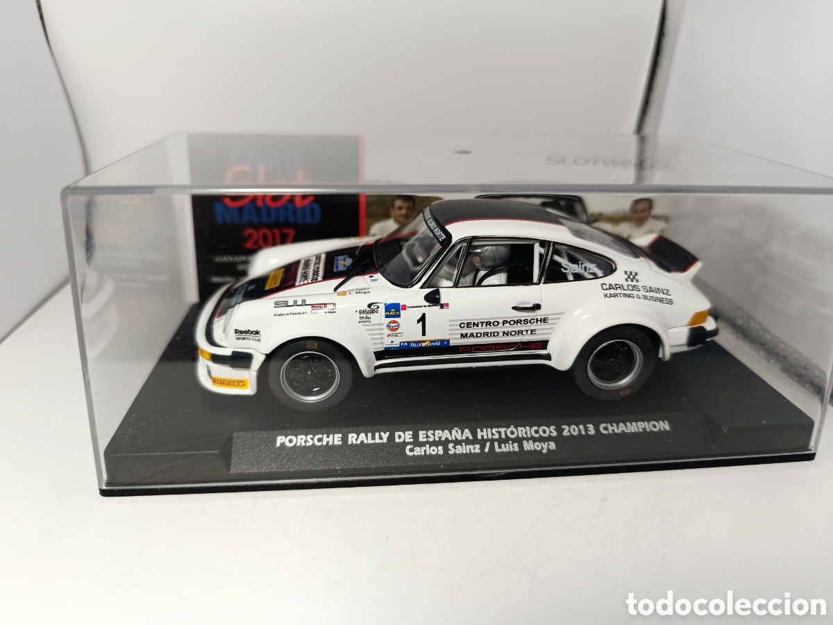 Slot Cars: SCALEXTRIC PORSCHE 911 RALLY ESPA&Ntilde;A HIST&Oacute;RICOS 2013 FLY CARLOS SAINZ FOROSLOT 2017