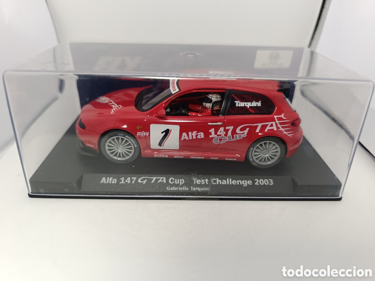Slot Cars: FLY ALFA 147 GTA CUP TARQUINI 88083