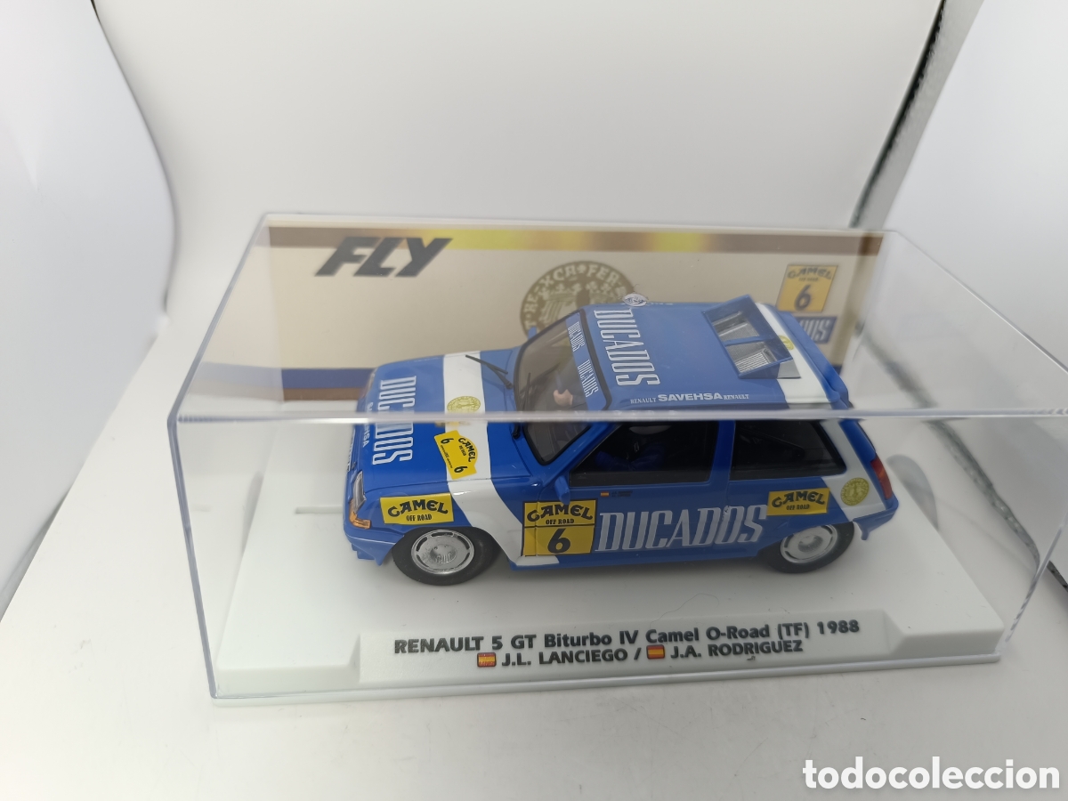 Slot Cars: FLY RENAULT 5 GT BITURBO CAMEL OFF ROAD DUCADOS