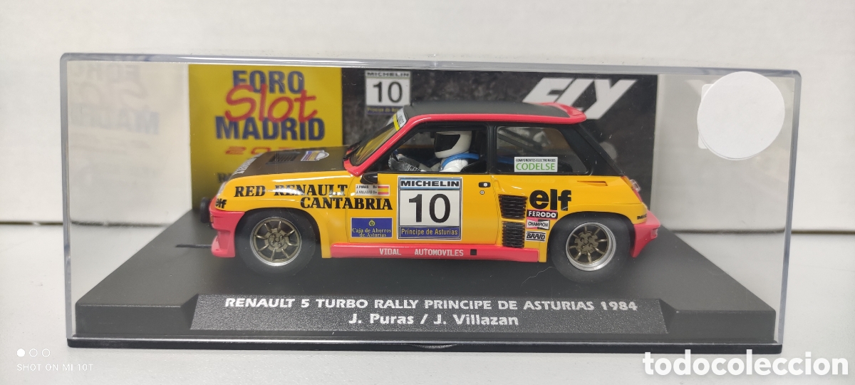Slot Cars: RENAULT 5 TURBO FOROSLOT MADRID 2023 FLY SCALEXTRIC