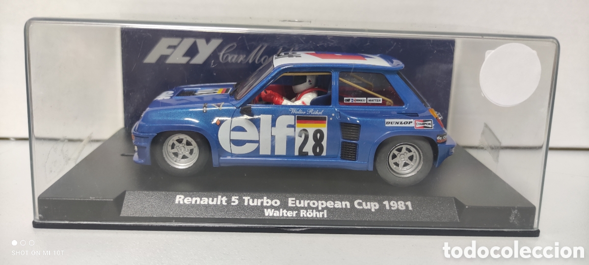 Slot Cars: RENAULT 5 TURBO ELF WALTER R&Ouml;HRL FLY SCALEXTRIC