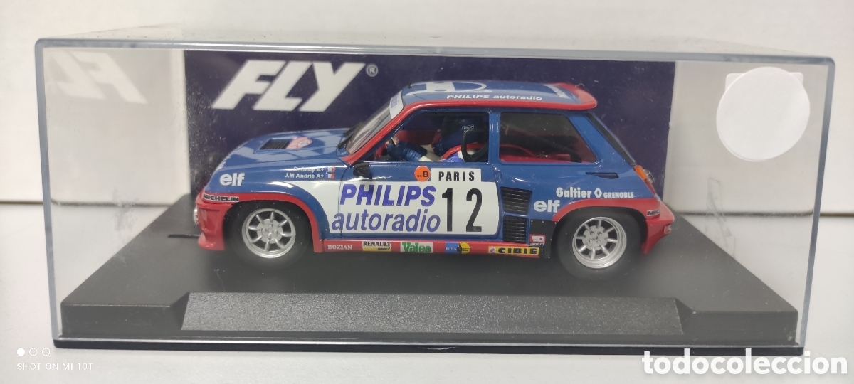 Slot Cars: RENAULT 5 TURBO RALLY MONTECARLO 1984 FLY SCALEXTRIC