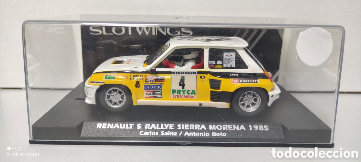 Slot Cars: RENAULT 5 TURBO CARLOS SAINZ FLY SLOTWINGS SCALEXTRIC