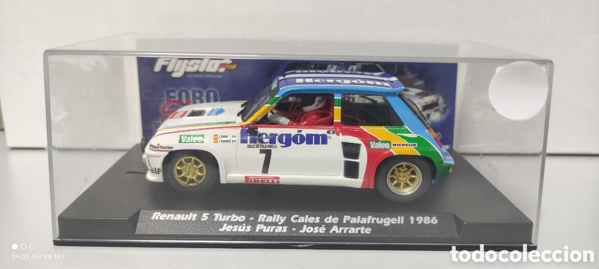 Slot Cars: RENAULT 5 TURBO CHUS PURAS FOROSLOT 2017 FLY SLOT SCALEXTRIC