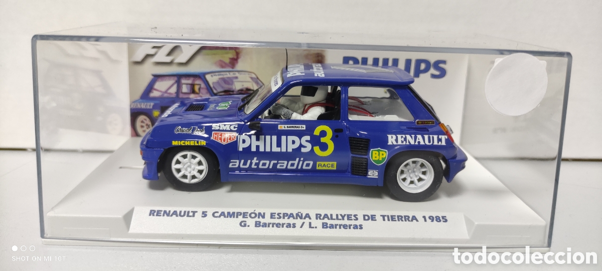 Slot Cars: RENAULT 5 TURBO PHILIPS 1985 FLY SCALEXTRIC