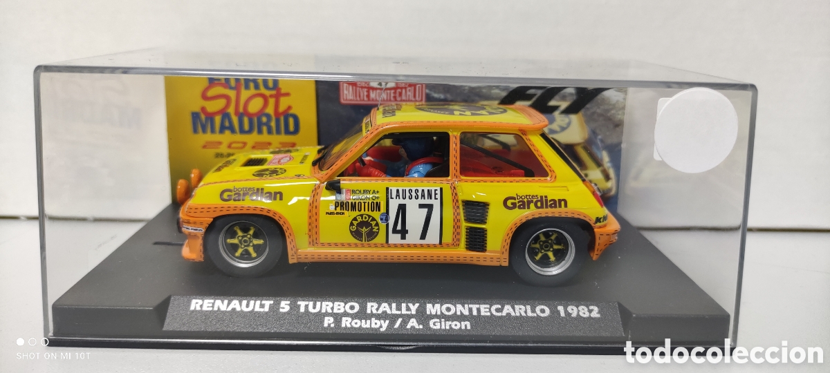 Slot Cars: RENAULT 5 TURBO RALLY MONTECARLO 1982 FOROSLOT MADRID 2023