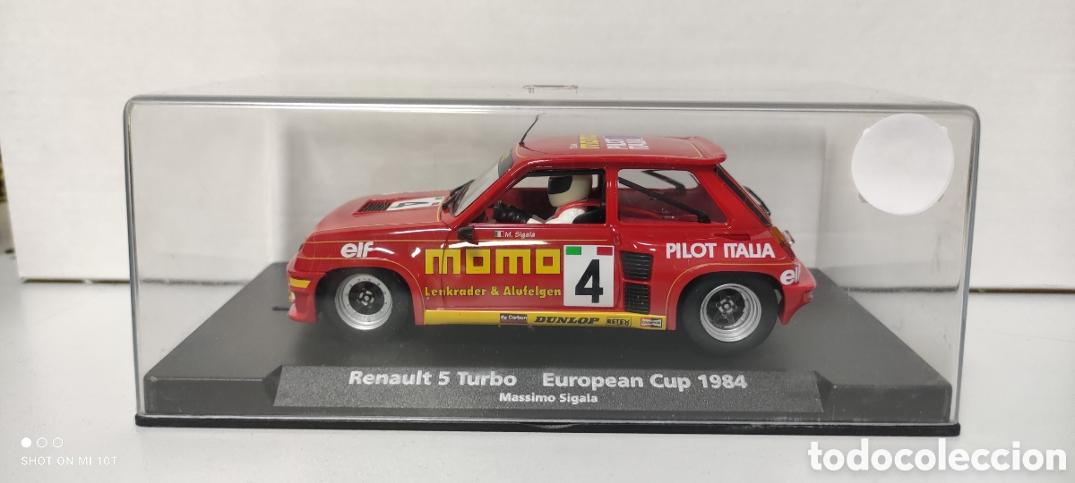 Slot Cars: RENAULT 5 TURBO MOMO 1984 FLY SCALEXTRIC