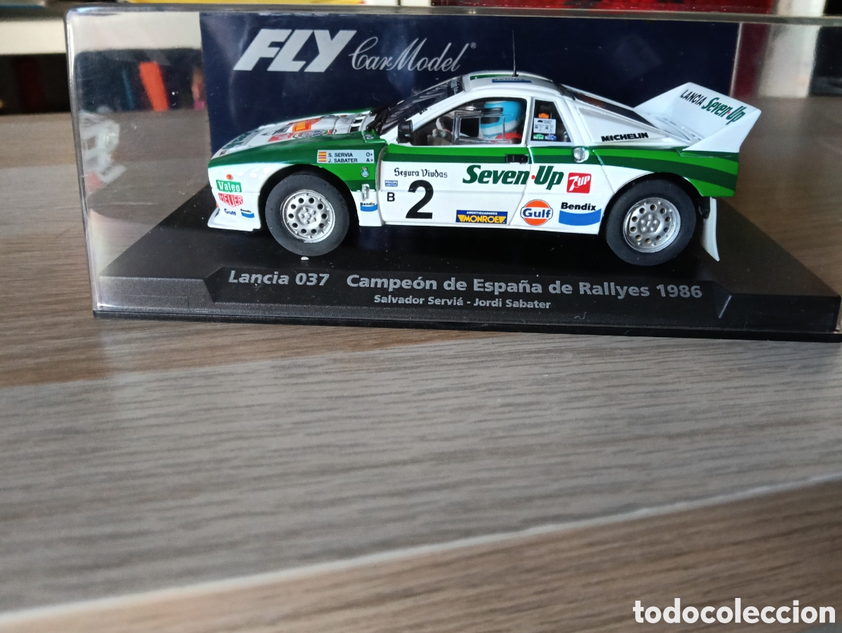 Slot Cars: Lancia 037 Seven Up de Fly