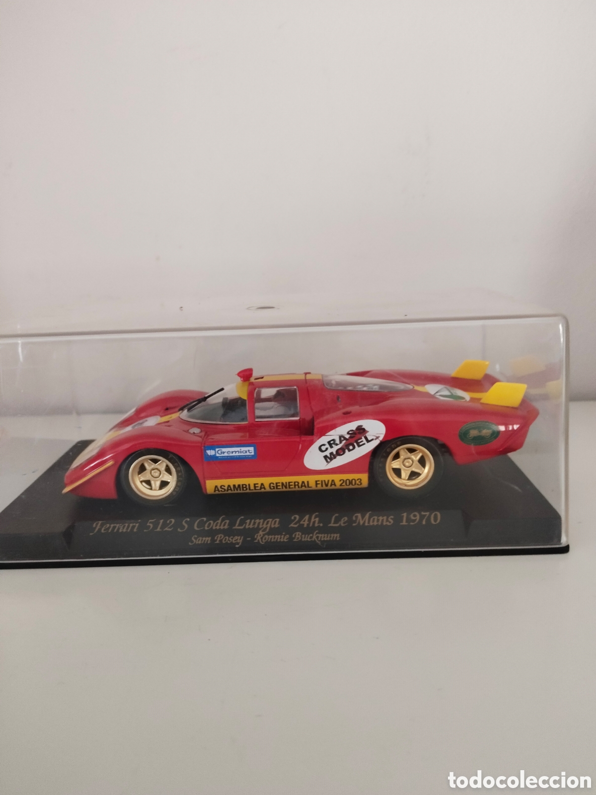 Slot Cars: FLY CAR FERRARI 512 S CODA LUNGA 24 HORAS LE MANS 1970