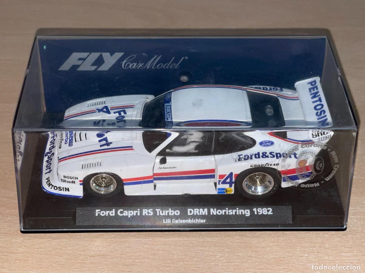 Slot Cars: 2000- Scalextric FLY Ford Capri RS Turbo DRM Norisring 1982 Lili Reisenbichler 88144 1:32 slot car