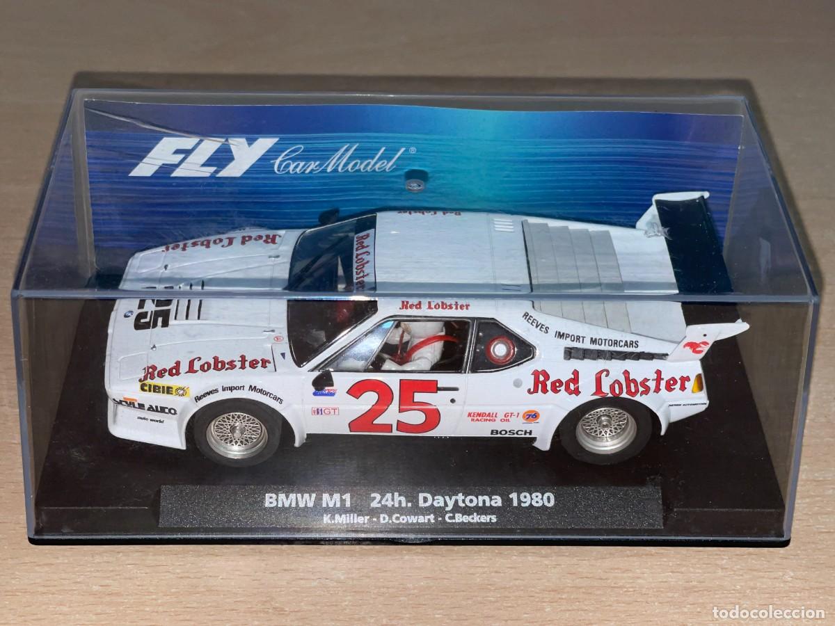 Slot Cars: 2001- Scalextric FLY BMW M1 24h. Daytona 1980 K. Miller - D. Cowart - C. Beckers 88315 1:32 slot car