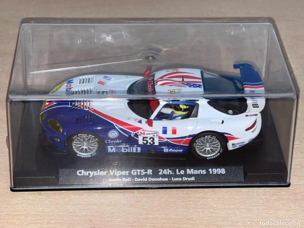 Slot Cars: 2008- Scalextric FLY Chrysler Viper GTS-R 24h. Le Mans 1998 #53 Bell Drudi Ref. 88104 1:32 slot car