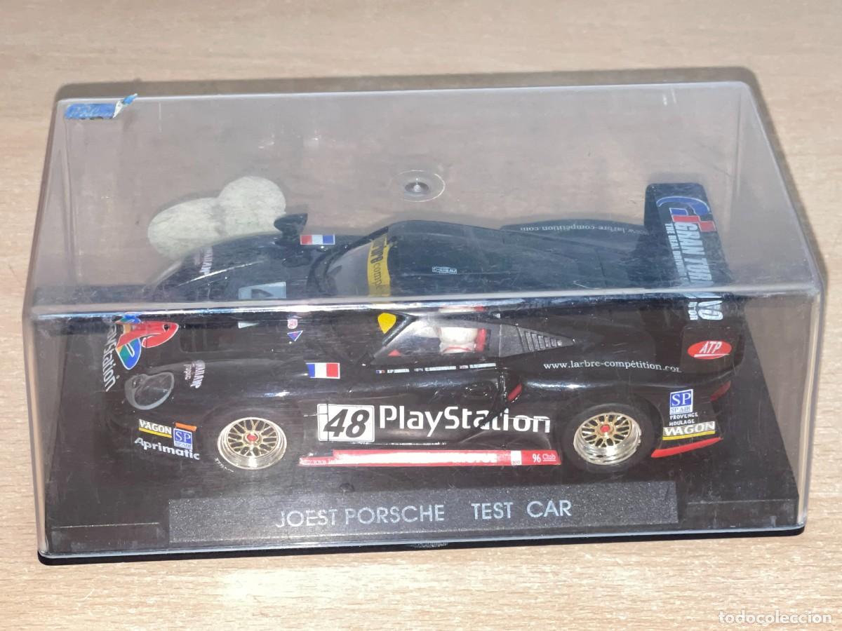 Slot Cars: 2014- Scalextric FLY Porsche 911 GT1 EVO 24h. Le Mans 98 #48 PlayStation Ref. A55 1:32 slot car scx