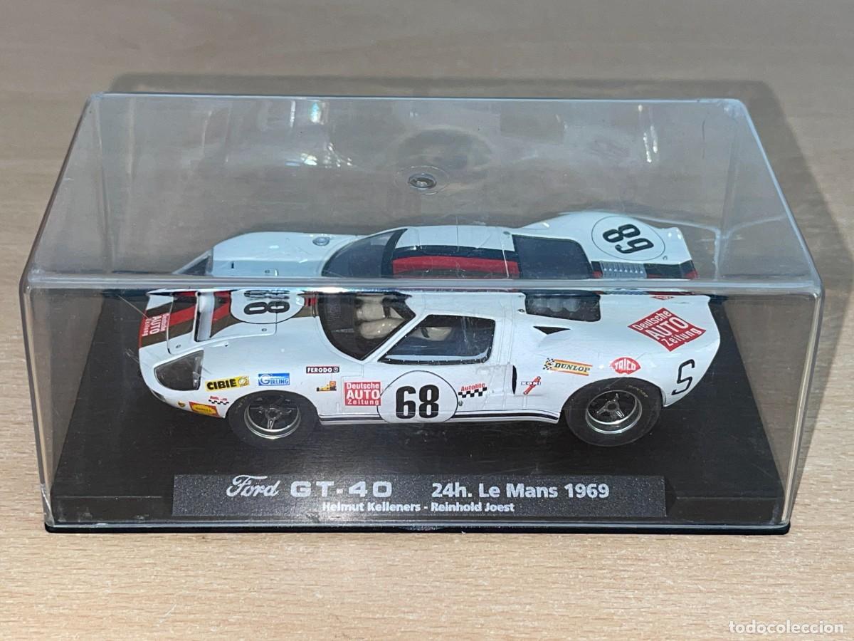 Slot Cars: 2019- Scalextric FLY Ford GT-40 24h. Le Mans 1969 #64 Kelleners - Joest Ref A-183 1:32 slot ca