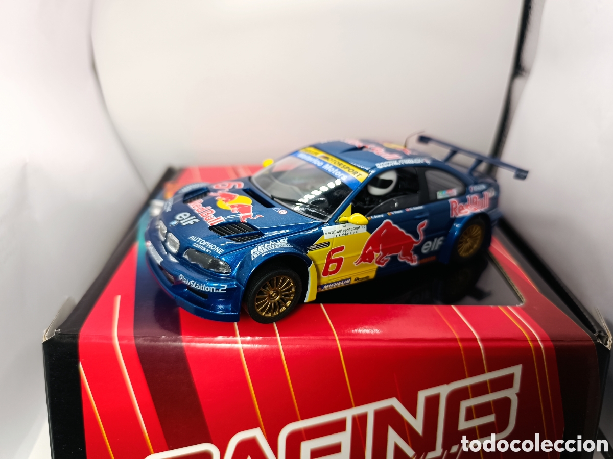 Slot Cars: FLY RACING BMW GTR RED BULL 88303