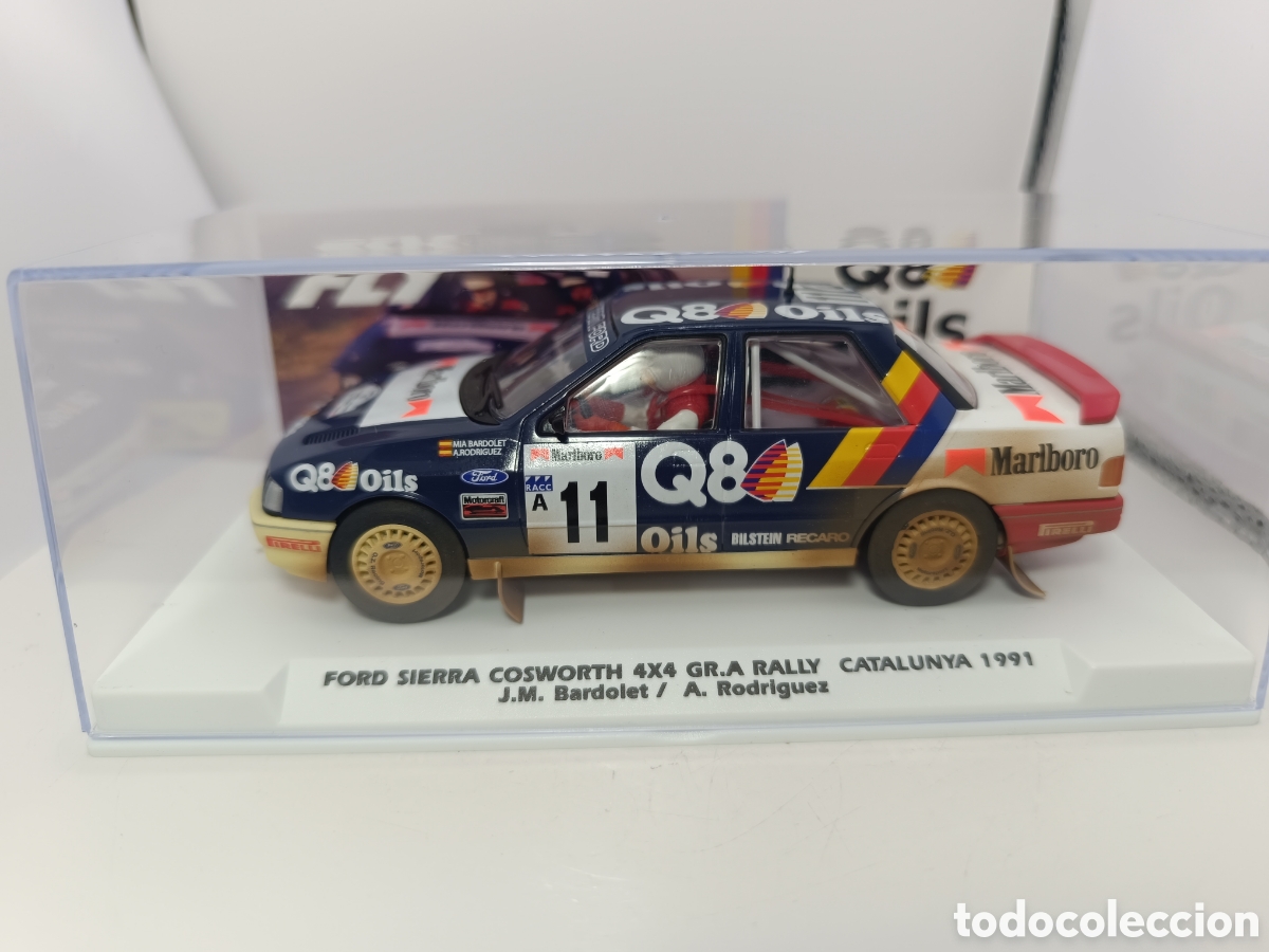 Slot Cars: FLY FORD SIERRA COSWORTH 4X4 RALLY CATALUNYA 1991 SUCIO