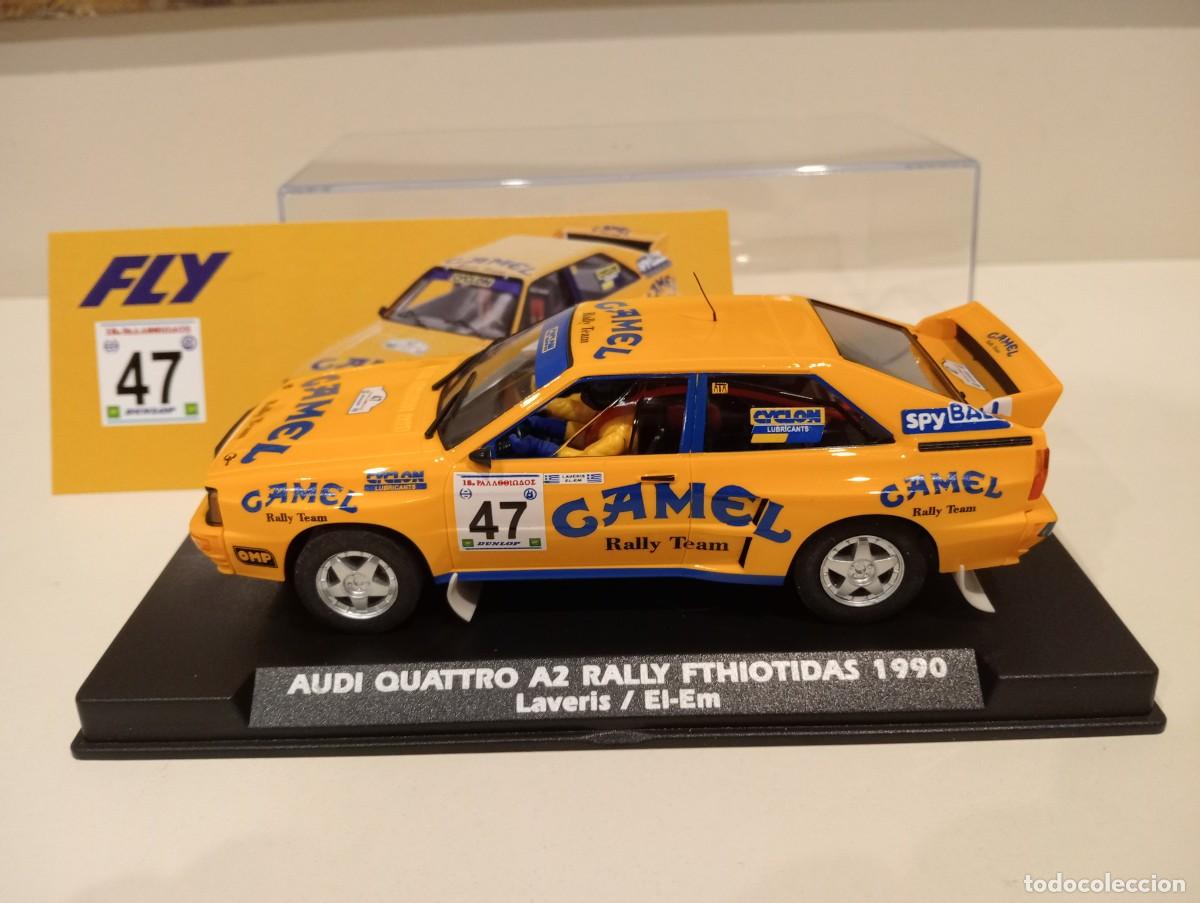 Slot Cars: FLY. Audi Quattro A2 Camel. Rally Fthiotidas 1990. Ref. A-2098