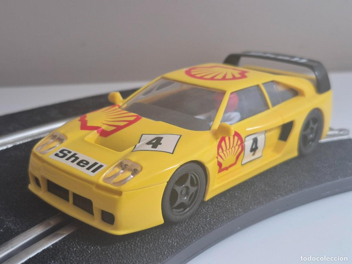 Slot Cars: SCALEXTRIC COCHE VENTURI LM SHELL #4 SLOT CAR MODEL