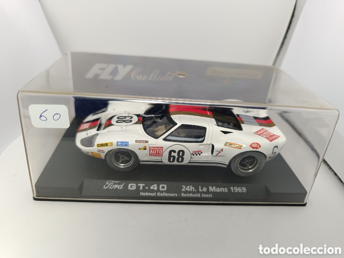 Slot Cars: FLY FORD GT 40 24H LE MANS 1969 88047