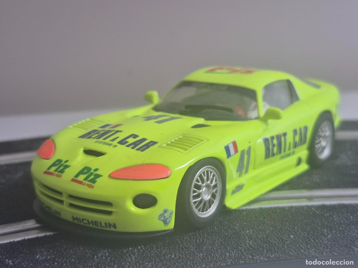Slot Cars: SCALEXTRIC COCHE VIPER GTS R PIZ FLY CAR MODELS SLOT 1:32 SIN MOTOR