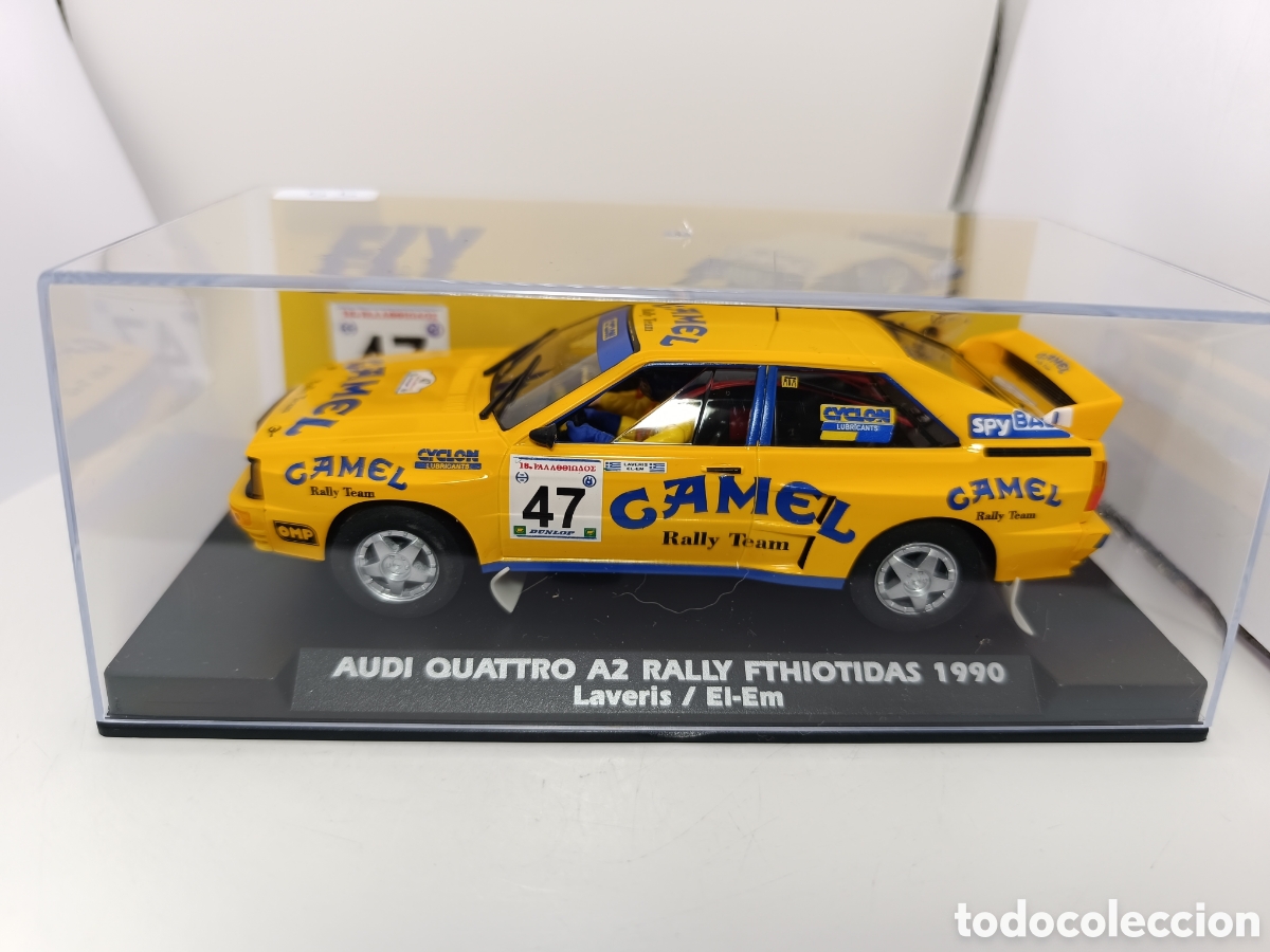 Slot Cars: FLY AUDI QUATTRO A2 RALLY FTHIOTIDAS 1990