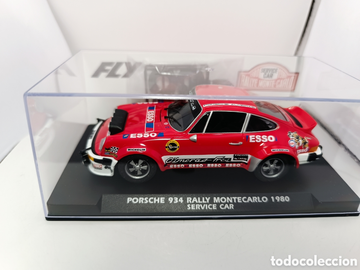 Slot Cars: FLY PORSCHE 934 MONTECARLO 1980 SERVICE CAR