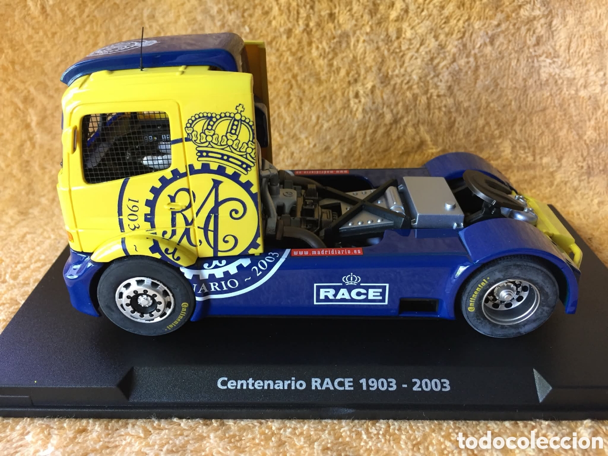 Slot Cars: GB Track FLY Mercedes Centenario RACE 1903-2003 E-Truck 21 Ref.96019