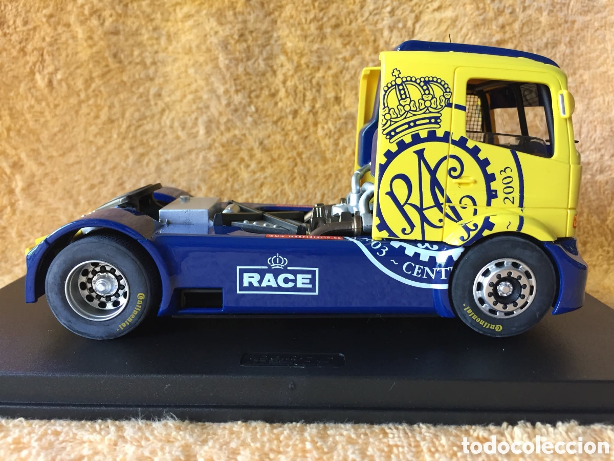 Slot Cars: GB Track FLY Mercedes Centenario RACE 1903-2003 E-Truck 21 Ref.96019