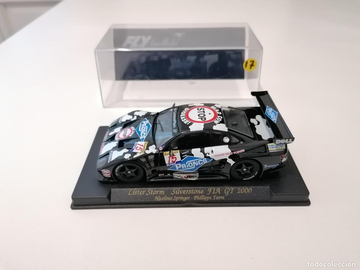 Slot Cars: Fly Lister Storm - Springer Favre - Silverstone GT 2000 Nuevo