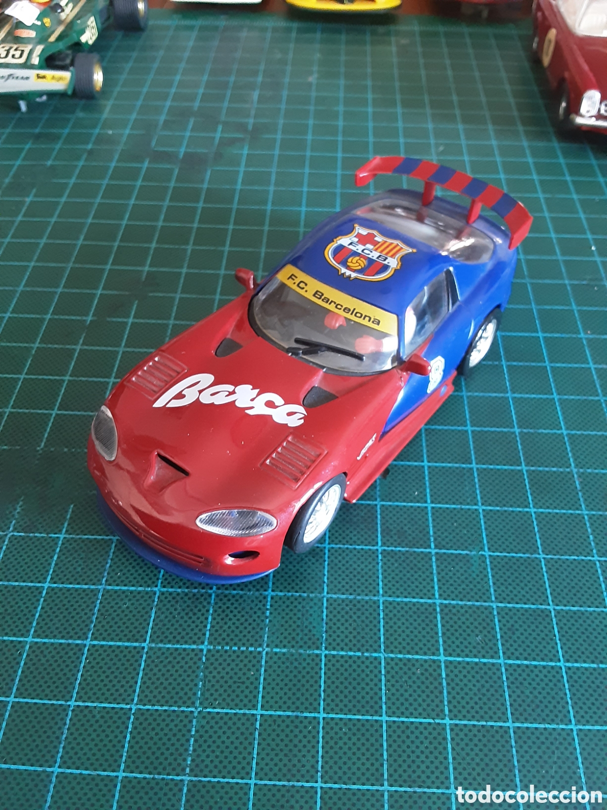 Slot Cars: Donde viper fly f.c. Barcelona Bar&ccedil;a Scalextric