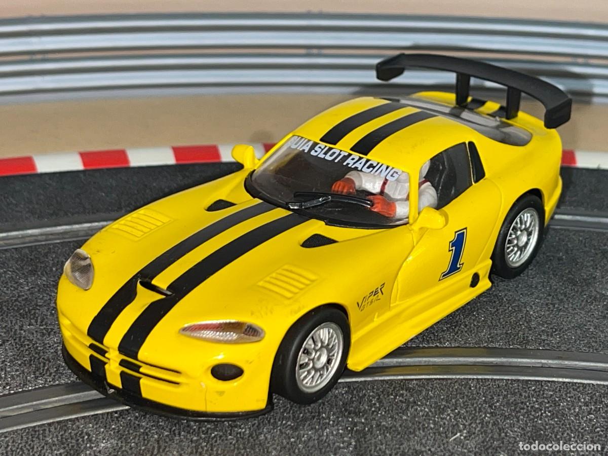 Slot Cars: 72- Scalextric FLY Dodge Viper Gu&iacute;a Slot Racing #1 Ref. E1 slot car 1:32 scx Made in Spain