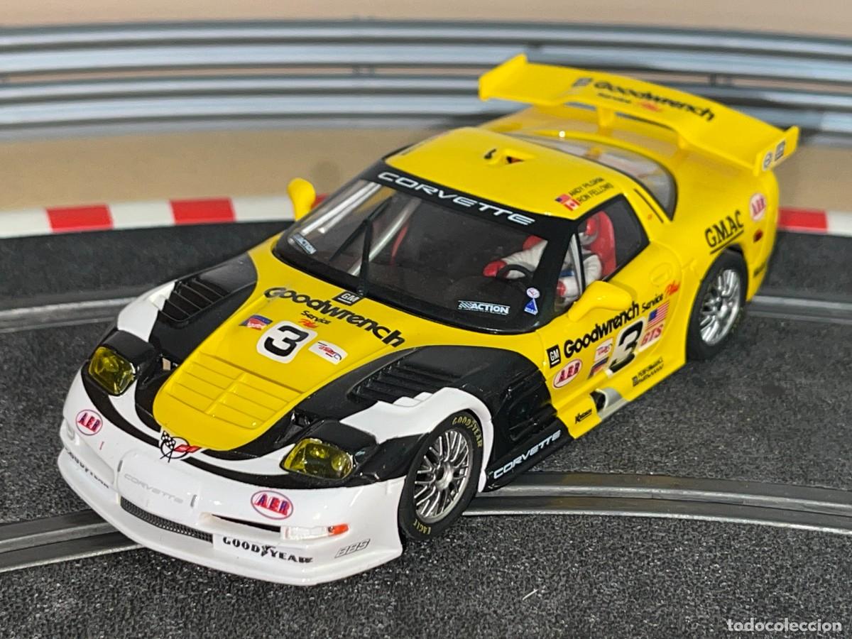 Slot Cars: 76- Scalextric FLY Corvette C5R 1&ordm; GTS Texas ALMS 2000 #3 Ref. A124L slot car 1:32 Made in Spain scx