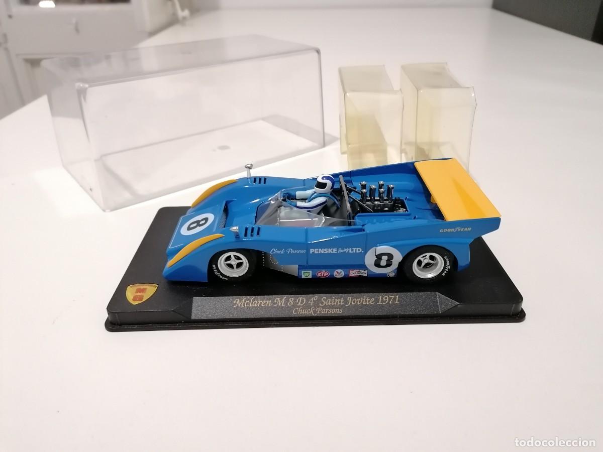 Slot Cars: MG Vanquish 1/32 McLaren M8D - Parsons - 4&ordm; Saint Jovite 1971 Nuevo