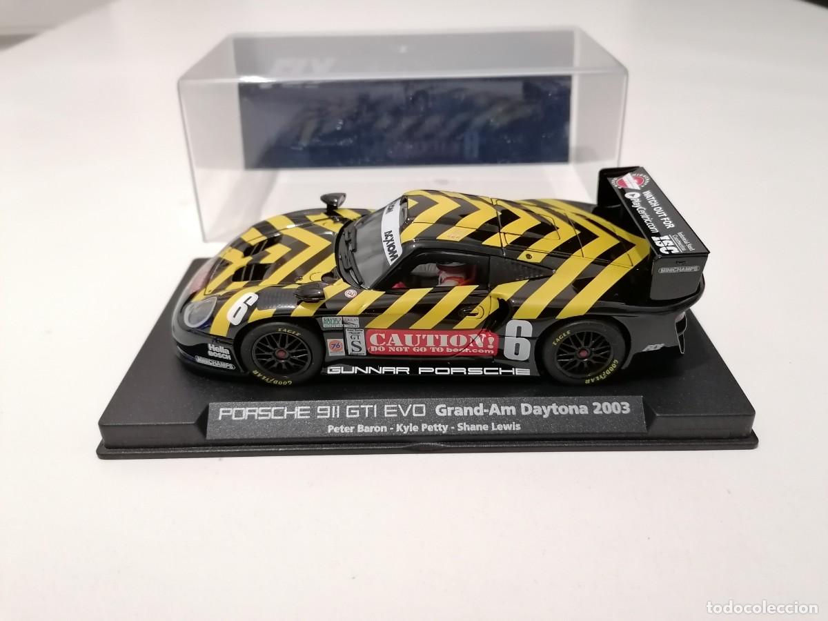 Slot Cars: Fly 1/32 88074 Porsche 911 GTI EVO Grand-Am Daytona 2003 Nuevo