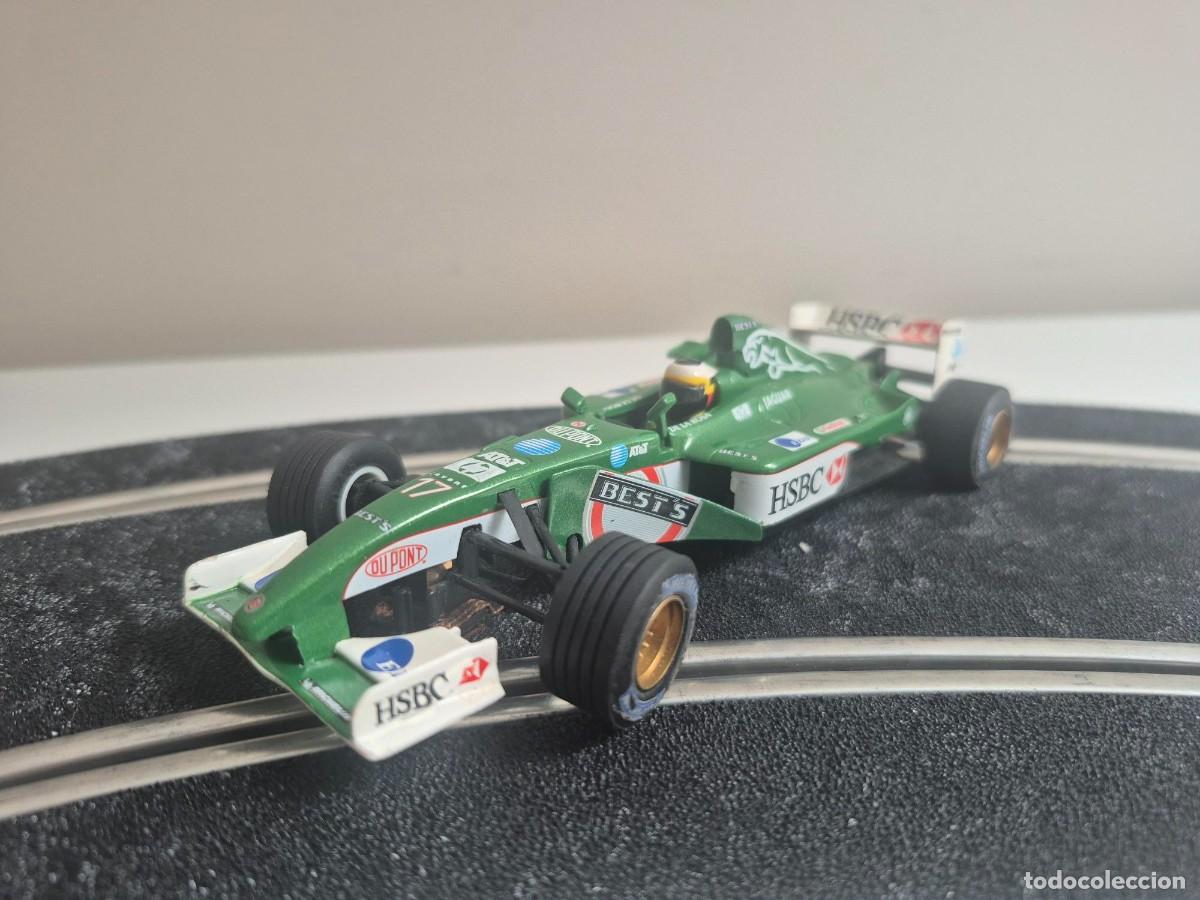 Slot Cars: SCALEXTRIC TECNITOYS JAGUAR F-1 DE LA ROSA CAR MODELS SLOT FORMULA 1